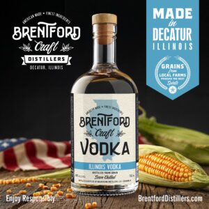 Brentford Craft Distillers, Vodka - made in Decatur, Illinois