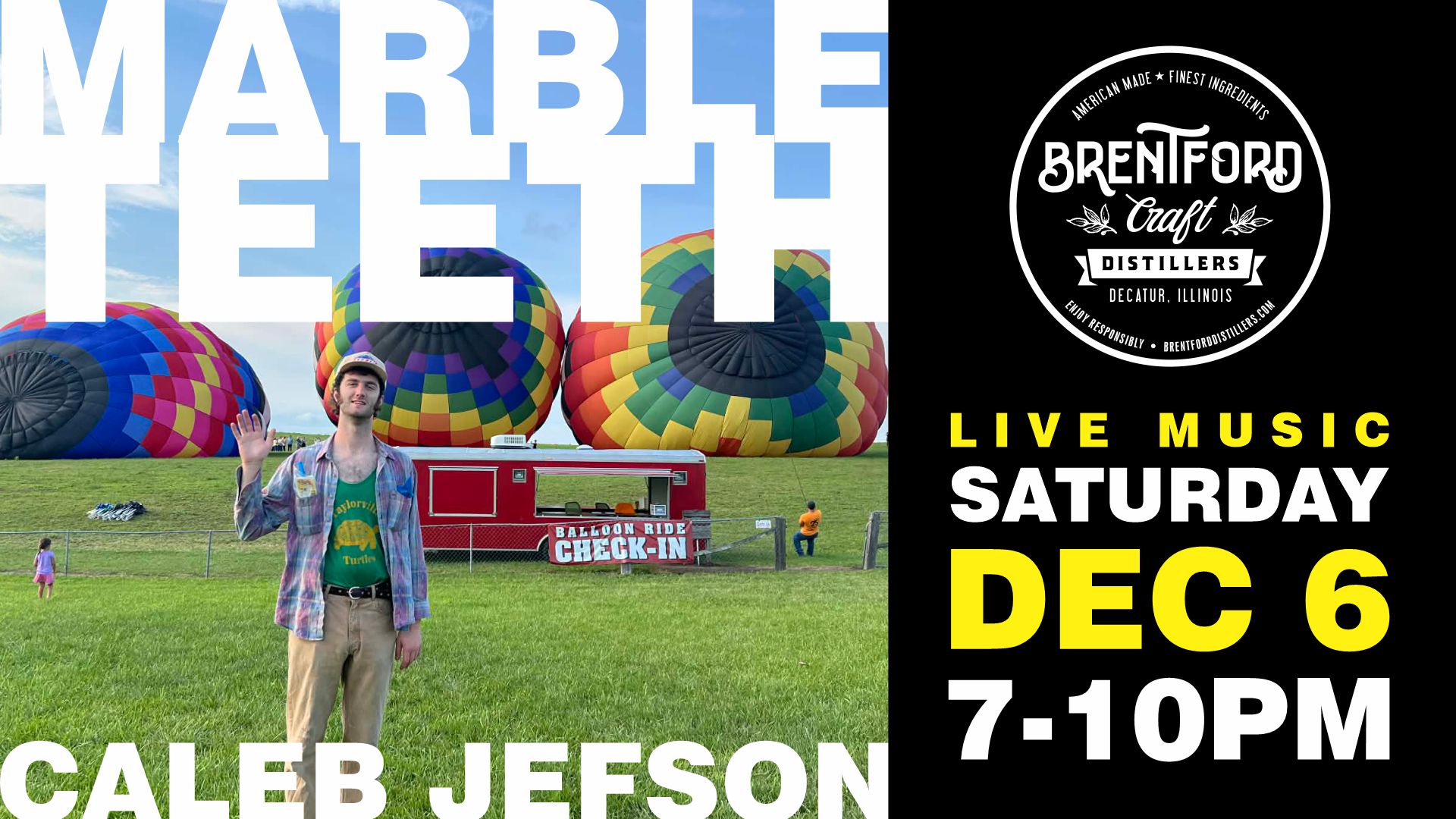 Live Music – Saturday Dec 6!