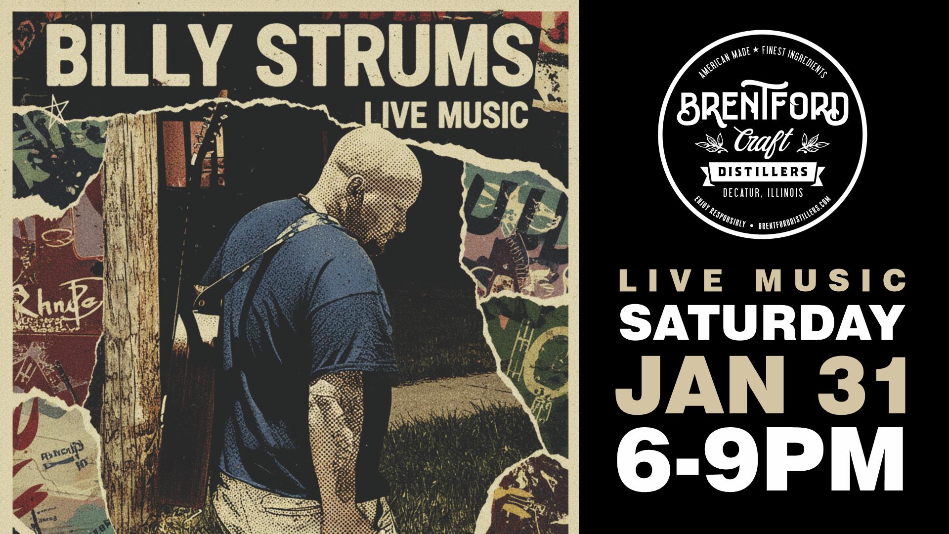 Live Music – Saturday, Jan 31st!