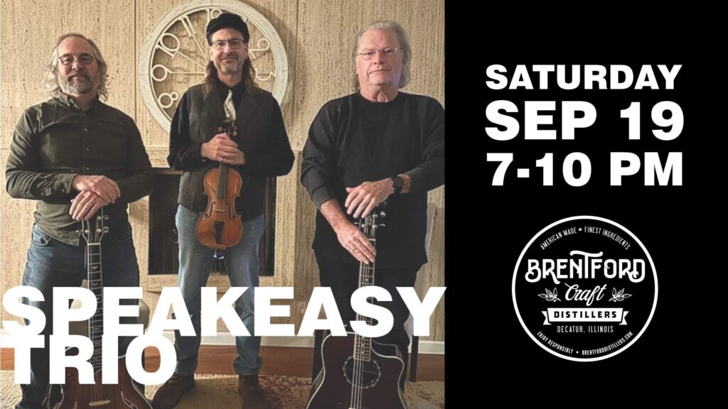 Saturday, Speakeasy Trio!